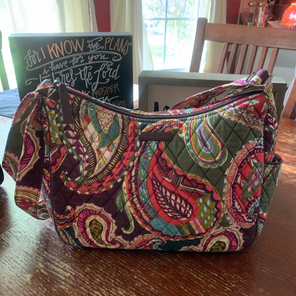 Vera Bradley On The Go Crossbody Bag Beautiful FALL Colors 🍁🍂🎃 - Picture 5 of 11